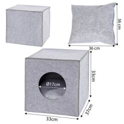 Lionto Katzenhöhle Aus Filz + Kissen - Regalhöhle Hellgrau 13 Lionto Katzenhöhle Aus Filz + Kissen - Regalhöhle Hellgrau -Haustierprodukte 0036ad3586b9e5b8aa1bb1f52a56e5965826010c 1657087 de DE 2b68111a4f546f7cced3383cb08d3c588e71ff66KPpA0Q