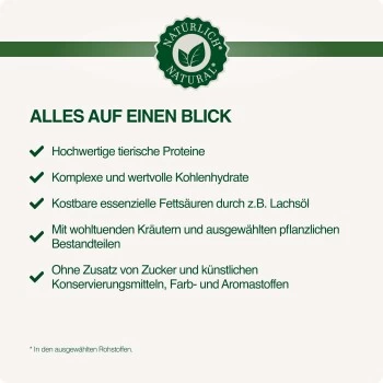 REAL NATURE Adult 16x100g Geflügel Mit Kaninchen Und Leinöl, Paté 3 REAL NATURE Adult 16x100g Geflügel Mit Kaninchen Und Leinöl, Paté – Bild 3