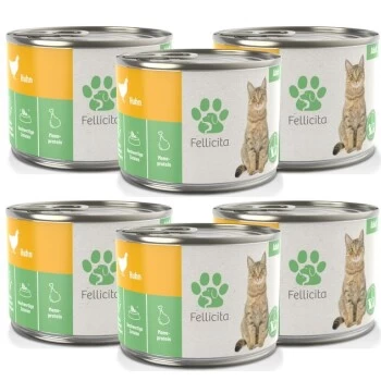 Fellicita Huhn Pur 6x 200g 2 Fellicita Huhn Pur 6x 200g – Bild 2