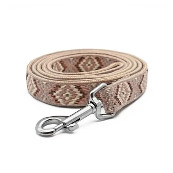 THE DOG IDEA Boho-Chic Hundeleine Nude 1,2 M 1 THE DOG IDEA Boho-Chic Hundeleine Nude 1,2 M