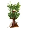 RHR Quality Kratzbaum Design Natural Leaves