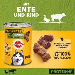 Pedigree Dose Protein+ In Pastete 12x800g Rind Mit Ente 13 Pedigree Dose Protein+ In Pastete 12x800g Rind Mit Ente -Haustierprodukte 3a39f7299c4ac800eee7bc9bd49ca6d424aed22d 1394131 de DE pedigree 5