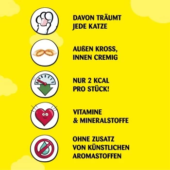 Dreamies Snack-Vielfalt 12x60g 2 Dreamies Snack-Vielfalt 12x60g – Bild 2