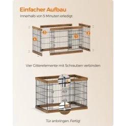 FEANDREA XXL Welpenauslauf Stahl-Gitter 92,5 Cm, 57,5 Cm, 64 Cm -Haustierprodukte 3de6ca420b246bb21975ab90cc2552b9b50753e9 1500916 de DE acd10233468b4bca30eeb492e9ab6fc3ca8fe5afGVv2UM