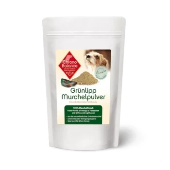 ChronoBalance Grünlippmuschelpulver Für Hunde 100 G 1 ChronoBalance Grünlippmuschelpulver Für Hunde 100 G