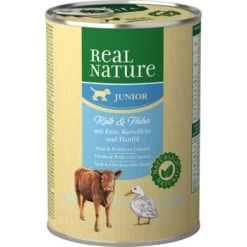 REAL NATURE Junior Kalb & Huhn 6x400 G