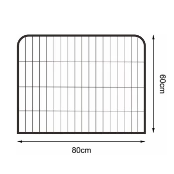 Lionto Freilaufgehege Welpen Gitterfreil 60 Cm, 1 Cm, 80 Cm 2 Lionto Freilaufgehege Welpen Gitterfreil 60 Cm, 1 Cm, 80 Cm – Bild 2