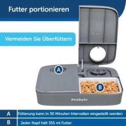 PetSafe Futterautomat Für 2 Mahlzeiten -Haustierprodukte 63e0ff37432d3d4025eec77dc4fdc68663480c78 649f663b2631b9abb1bb293479ef991c6e5a33fb