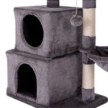 Lionto Kratzbaum 70 Cm Dunkelgrau 5 Lionto Kratzbaum 70 Cm Dunkelgrau – Bild 5