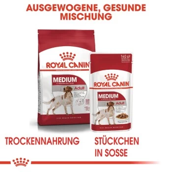 ROYAL CANIN MEDIUM Adult 10x140g 3 ROYAL CANIN MEDIUM Adult 10x140g – Bild 3