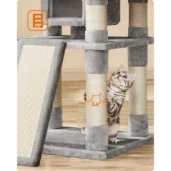 FEANDREA Katzenbaum 172cm Hellgrau Hellgrau -Haustierprodukte 7167e1baf76546003d48b399790c74fea03bca59 1483575 de DE e274e57336259b9a8fd282814d10788b18c52f192MCsm4