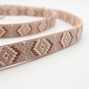 THE DOG IDEA Boho-Chic Hundeleine Nude 1,2 M 2 THE DOG IDEA Boho-Chic Hundeleine Nude 1,2 M – Bild 2