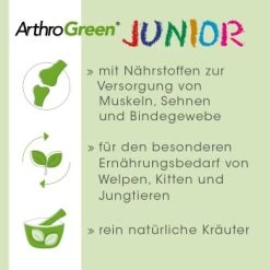 ArthroGreen Junior 25 G 10 ArthroGreen Junior 25 G -Haustierprodukte 7ad1c57647fb8680abdd671150ef9ad5af61be61 1674241 de DE 5d0523276ad3f8cd3166153f551ea9d2185f7f7806kYZa