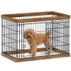 FEANDREA XXL Welpenauslauf Stahl-Gitter 92,5 Cm, 57,5 Cm, 64 Cm