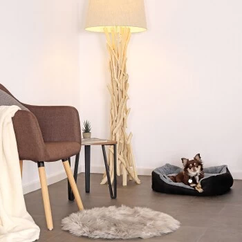 Lionto Hundekissen, Hundebett / Katzenbett Mit Wendekissen Grau/ Schwarz S 7 Lionto Hundekissen, Hundebett / Katzenbett Mit Wendekissen Grau/ Schwarz S – Bild 7