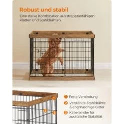FEANDREA XXL Welpenauslauf Stahl-Gitter 92,5 Cm, 57,5 Cm, 64 Cm -Haustierprodukte 86258fd027144a3e832a9fd6ec55457210f871c5 1500916 de DE 5a5dc983e8f6eda9c10bda5f7e746b9b38a1a5012wa7bQ