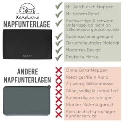 KaraLuna Napfunterlage Aus Silikon 48x30 Cm Eckig Schwarz -Haustierprodukte 9092ab651b30de0e7a9f0b5d4e1018ebe07033c2 1407480 de DE 8241e0856f446d0aee40a9bbe85ef81fea05bdac94Xfyy