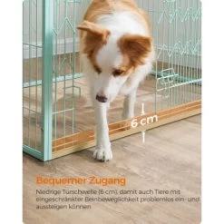 FEANDREA Welpenauslauf 4-teilig Schwarz Mintgrün -Haustierprodukte 9309392d7cb4389d83a39fc6dbb20378aeb31adf 1500915 de DE d17e1153ac97c90e9e57d018e3e78bdade2a7f61y3I5DK