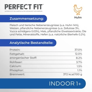 PERFECT FIT Beutel Indoor 1+ Huhn 5x1,4 Kg 5 PERFECT FIT Beutel Indoor 1+ Huhn 5x1,4 Kg – Bild 5