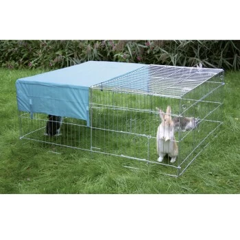 Kerbl Freilaufgehege Sol Inkl. Sonnenschutz 1 Kerbl Freilaufgehege Sol Inkl. Sonnenschutz