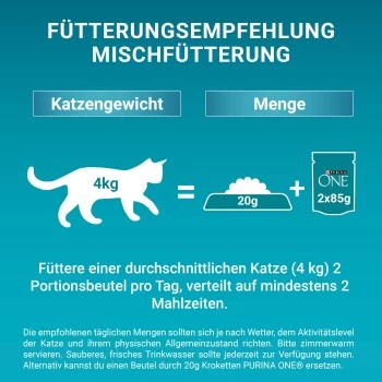 Purina ONE Sterilcat 26x85g Mit Truthahn Und Grünen Bohnen 2 Purina ONE Sterilcat 26x85g Mit Truthahn Und Grünen Bohnen – Bild 2