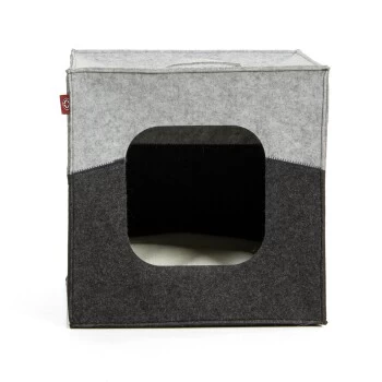 Canadian Cat Company Katzenhöhle Filzwürfel 2 Canadian Cat Company Katzenhöhle Filzwürfel – Bild 2