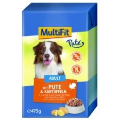 MultiFit Adult In Paté Mit Pute & Kartoffeln 12 X 475 G