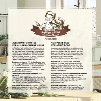 Betty's Landhausküche Wild & Geflügel 6 X 200g Für Hund 5 Betty's Landhausküche Wild & Geflügel 6 X 200g Für Hund – Bild 5