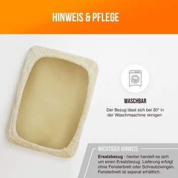 Schlitzohr Ersatzbezug Fensterbankliege 2 Schlitzohr Ersatzbezug Fensterbankliege – Bild 2