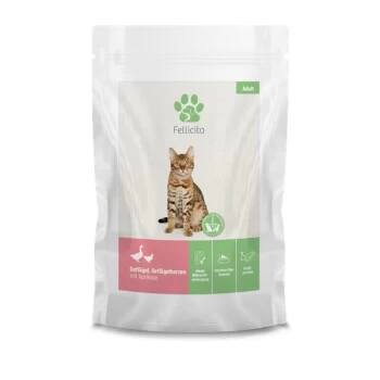 Fellicita Geflügel & Geflügelherzen 6x 295g Frischebeutel 1 Fellicita Geflügel & Geflügelherzen 6x 295g Frischebeutel