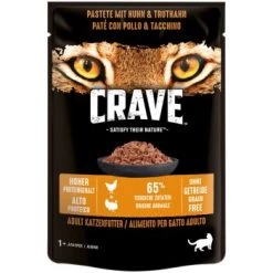 CRAVE Pastete 24x85g Huhn Und Truthahn