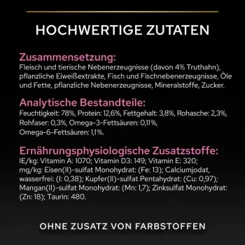 PRO PLAN PURINA Delicate Nutrisavour 26x85g Truthahn 8 PRO PLAN PURINA Delicate Nutrisavour 26x85g Truthahn – Bild 8