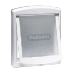 PetSafe 2-Wege Haustiertür Weiß M