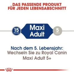 ROYAL CANIN Maxi Adult 15 Kg -Haustierprodukte f8cab159e913370fde1f104bd7146a09e5736286 c783da62f76ba32cc35967c69b097cd890bed369