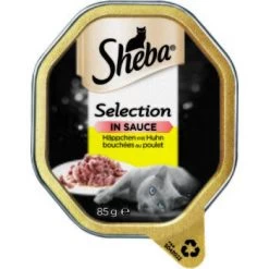 Sheba Schale Selection In Sauce Häppchen Mit Huhn 22 X 85g